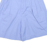 LIZ CLAIBORNE Womens Shorts Blue Casual Plain M W26 Summer Wear