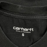 Carhartt Graphic T-Shirt - Small Black Cotton