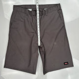 Dickies Chino Shorts - 34W 11L Gray Cotton Blend