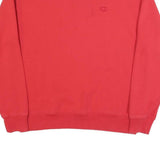 CHAMPION Mens Red Sweatshirt L Crew Neck Cotton Blend Pullover Classic