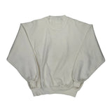 Made In USA Jerzees Horse Racing Sweatshirt - XL White Cotton Blend