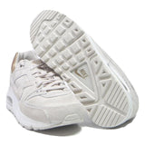 NIKE Air Max Womens Lace-Up Trainers White & Pale Gold Synthetic UK 5.5