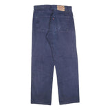LEVI'S 501 Mens Jeans Blue Regular Straight Denim Medium W30 L28 Classic Button