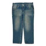 True Religion Contrast Stitch Jeans - 38W 30L Blue Cotton