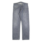LEVI'S 514 Slim Mens Jeans Blue Slim Straight Denim Medium W33 L30 Classic Style