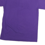 MAJESTIC Mens Purple Colorado Rockies Graphic T-Shirt M Short Sleeve Crew Neck