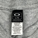 Aaron'S Dream Machine Oakley Graphic T-Shirt - Large Gray Cotton