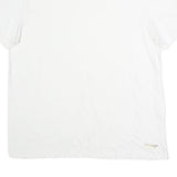 TRUE RELIGION Mens White XL Graphic T-Shirt Short Sleeve Crew Neck Designer