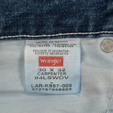 Wrangler Carpenter Jeans - 30W 30L Blue Cotton