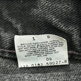 550 Levis Jeans - 34W 30L Black Cotton