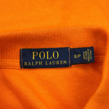 Polo By Ralph Lauren Polo Shirt - Small Orange Cotton
