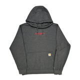 Carhartt Force Carhartt Hoodie - Large Gray Cotton Blend
