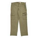 Wrangler Cargo Trousers - 33W 30L Khaki Cotton