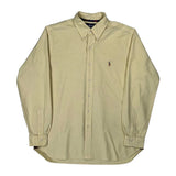 Ralph Lauren Shirt - Large Yellow Cotton