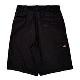 Dickies Shorts - 34W 11L Black Cotton Blend