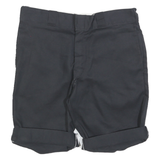 DICKIES Mens Shorts Black Casual M W32 Cotton Blend Comfortable Workwear