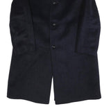 DAREBRIDGE Womens Black Wool Button Jacket L Woven Classic Tailored Outerwear