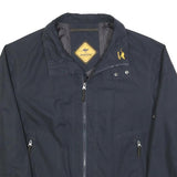 ROADSIGN Mens Black Jacket L Polyester Blend Zip Plain Casual Lightweight