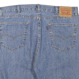 LEVI'S Mens Denim Blue Cotton Blend Shorts XL W40 Classic Fit Casual