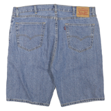 LEVI'S Mens Denim Blue Cotton Blend Shorts XL W40 Classic Fit Casual