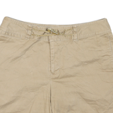 LAUREN RALPH LAUREN Womens Beige Casual Cotton Blend Shorts M W30 Rope Waist