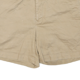 LAUREN RALPH LAUREN Womens Beige Casual Cotton Blend Shorts M W30 Rope Waist