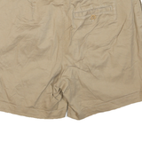 LAUREN RALPH LAUREN Womens Beige Casual Cotton Blend Shorts M W30 Rope Waist