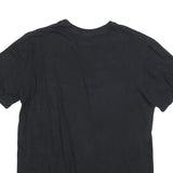 NIKE Mens Black Just Do It Graphic T-Shirt L Short Sleeve Crew Neck Cotton Blend