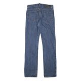 CALVIN KLEIN JEANS Mens Slim Blue Denim Jeans Cotton Blend W29 L31 Classic Zip