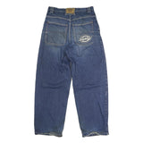 DICKIES Mens Regular Blue Denim Jeans W32 L31 Button Closure Casual Workwear