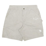 CARHARTT Mens Cotton Blend Beige Casual Shorts 2XL W32 Workwear Durable