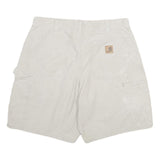 CARHARTT Mens Cotton Blend Beige Casual Shorts 2XL W32 Workwear Durable