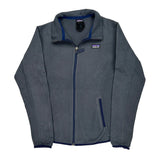 Age 14 Patagonia Fleece Jacket - XL Grey Polyester