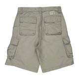 Nautica Cargo Shorts - 32W 10L Beige Linen Blend