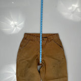 Carhartt Carpenter Trousers - 30W 32L Brown Cotton