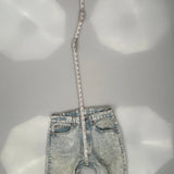 501 Levis Jeans - 27W US 4 Acid Wash Denim