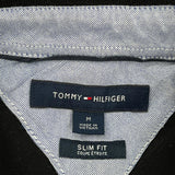Tommy Hilfiger Slim Fit Polo Shirt - Medium Black Cotton
