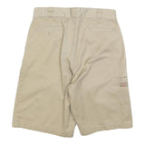 DICKIES Mens Shorts Beige Casual M W32 Cotton Blend Workwear Relaxed Fit