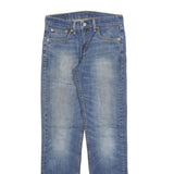 LEVI'S 511 Slim Mens Jeans Blue Denim Cotton Blend W29 L32 Zip Slim Fit