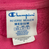 Reverse Weave Champion Sweatshirt - Medium Pink Cotton