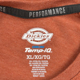Dickies T-Shirt - XL Orange Cotton Blend