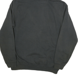 CARHARTT Mens Black Hoodie M Cotton Blend Casual Logo Sleeve Pullover