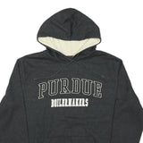 COLOSSEUM Mens Black Purdue Boilermakers Pullover Hoodie S Cotton Blend