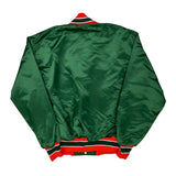 Unbranded Varsity Jacket - XL Green Polyester