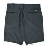 Dickies Cargo Shorts - 32W 10L Grey Polyester Blend
