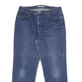 TOMMY HILFIGER Womens Jeans Blue Regular Straight Denim Medium W34 L30 Classic