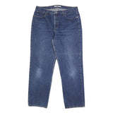 TOMMY HILFIGER Womens Jeans Blue Regular Straight Denim Medium W34 L30 Classic