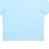 POLO RALPH LAUREN Womens Blue Short Sleeve Plain S Polo Shirt Casual Summer