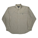 Blake Ralph Lauren Checked Shirt - 2XL Beige Cotton