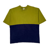 Gap Single Stitch T-Shirt - Small Blue Cotton